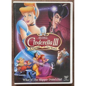 Cinderella III: A Twist in Time (DVD) - Walt Disney